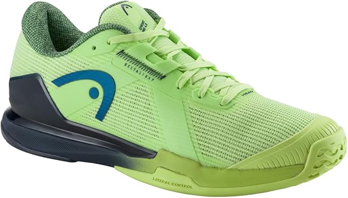 Zapatillas HEAD Sprint Pro 4.0 verde lima para tenis y pickleball
