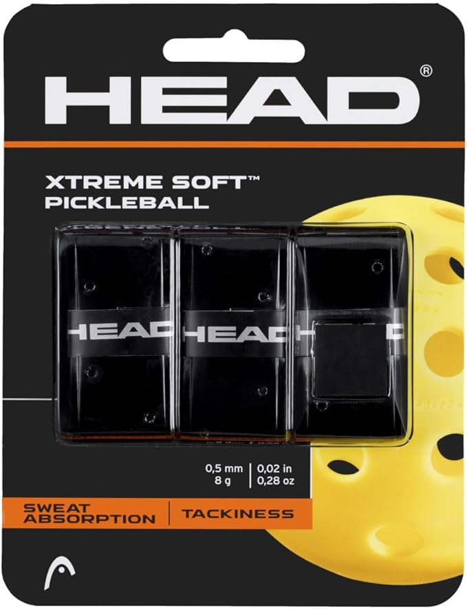 HEAD XtremeSoft pack de 3 sobregrips para pickleball