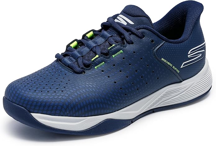 Zapatillas Skechers Viper Court Smash azul marino para pickleball