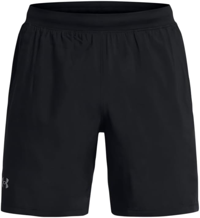 Pantalón corto Under Armour Launch 7 hombre negro running para pickleball