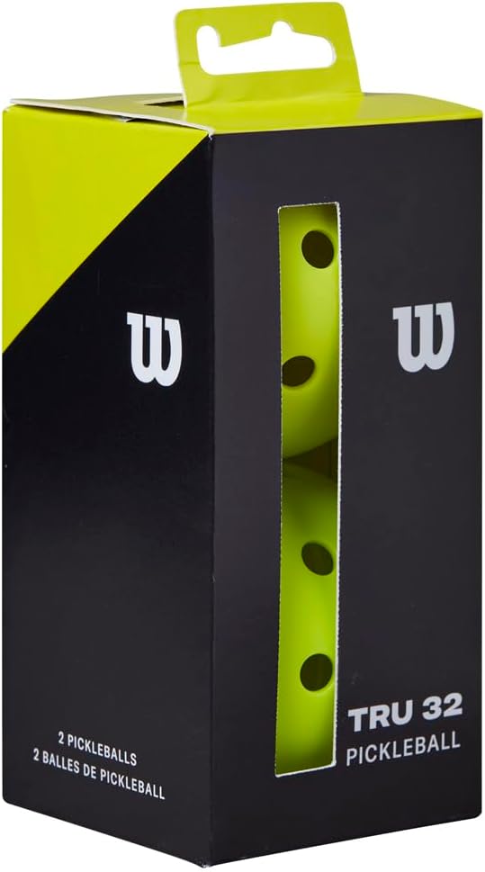 Pelotas Wilson TRU 32 indoor en caja amarilla